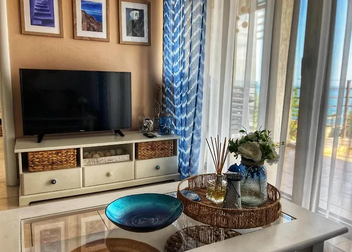 Apartment Dolce Blue Boho, Premium With Seaview Sweti Wlas